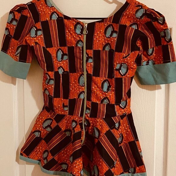 3 for $20 Ankara Tops design- ready to wear- size small - Picture 5 of 9